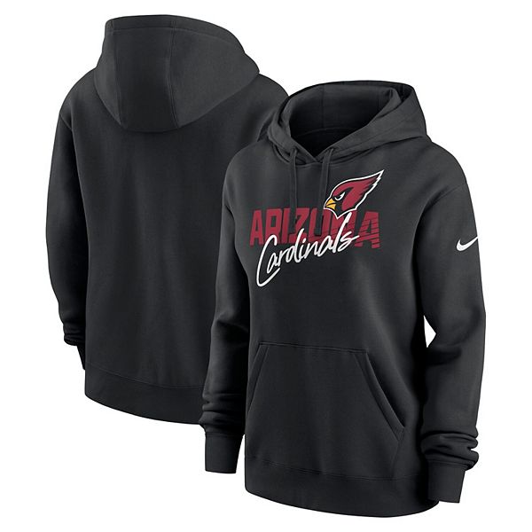 

Женский худи Nike черный Arizona Cardinals Wordmark Club Fleece Nitro Usa