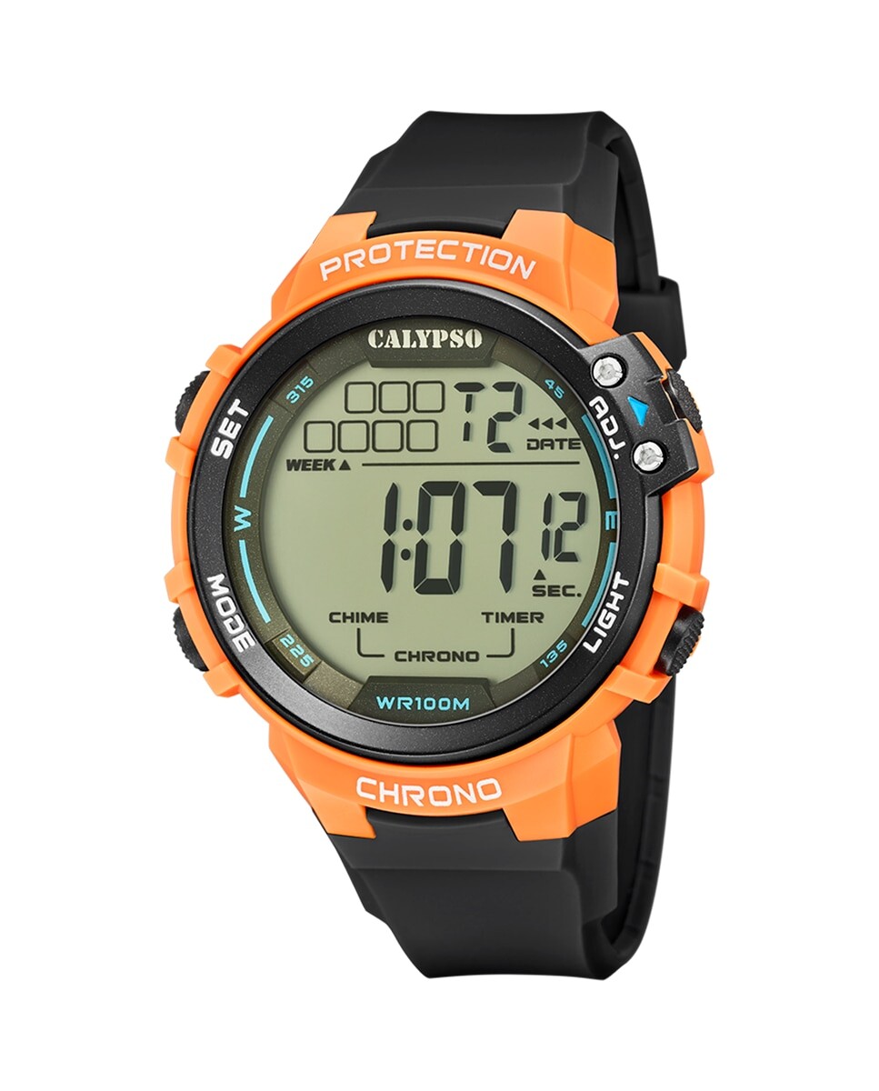

K5817/4 Мужские часы из черного каучука Color Splash Calypso, черный