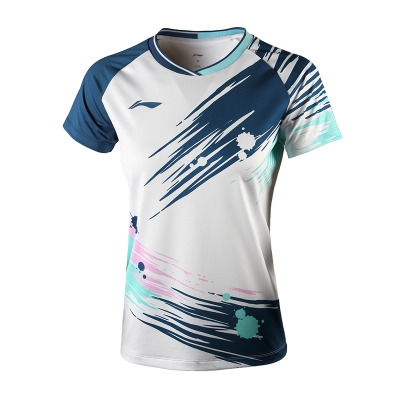 

Li-Ning Li Ning Badminton Collection Футболка для бадминтона женская белая