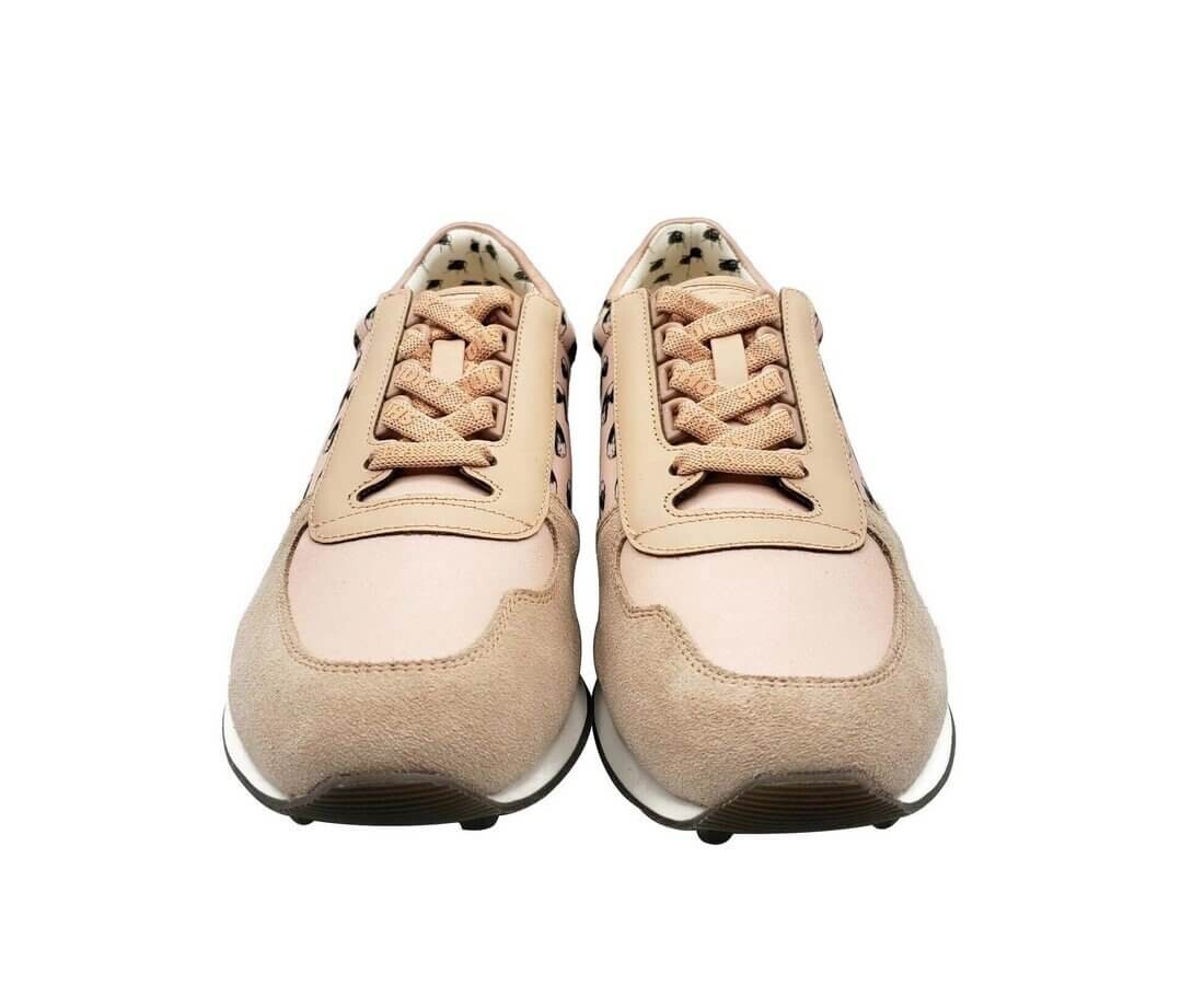 Женские низкие кеды Bally Gavinia 6226123 телесный/черный, мультиколор