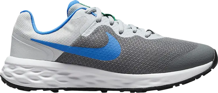 

Кроссовки Revolution 6 GS 'Cool Grey Photo Blue', серый