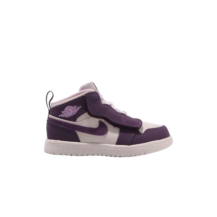 

Кроссовки Air Jordan 1 Mid ALT TD 'Pro Purple', фиолетовый