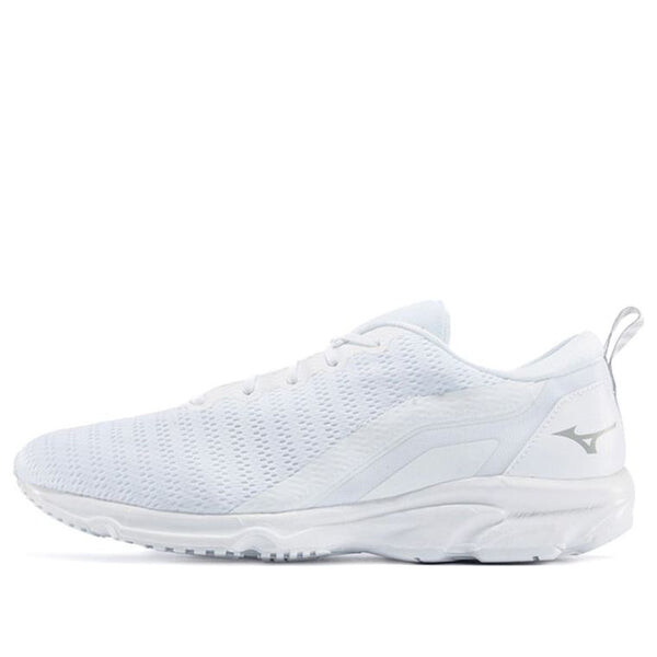 

Кроссовки ezrun to minimalistic solid color white Mizuno, белый