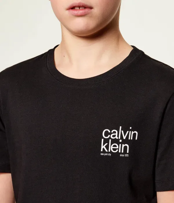 Футболка regular fit Calvin Klein Jeans, черный — фото 4