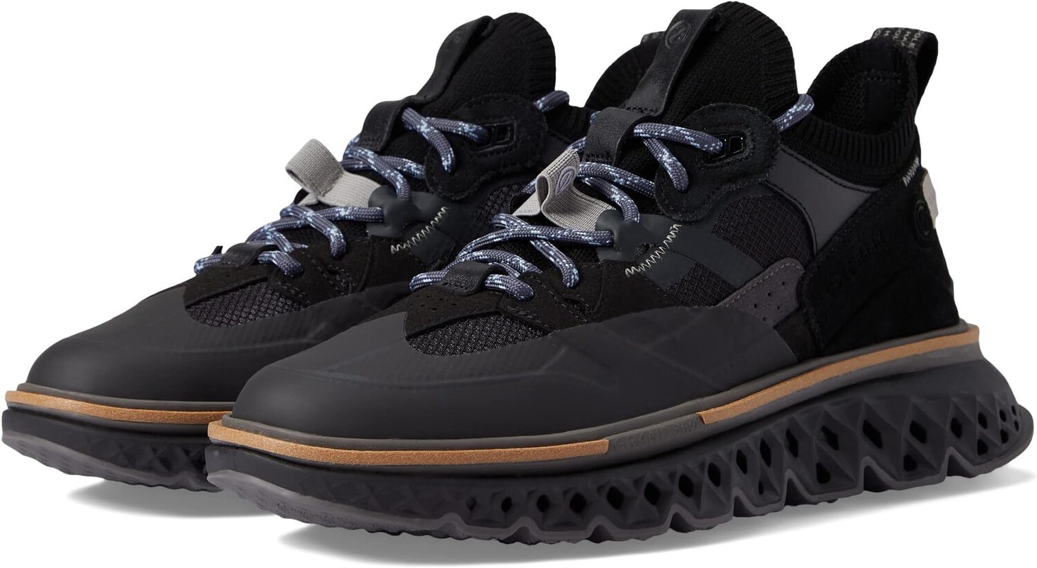 

Кроссовки Cole Haan 5.Zerogrand Work Sneaker, цвет Black/Dark Pavement