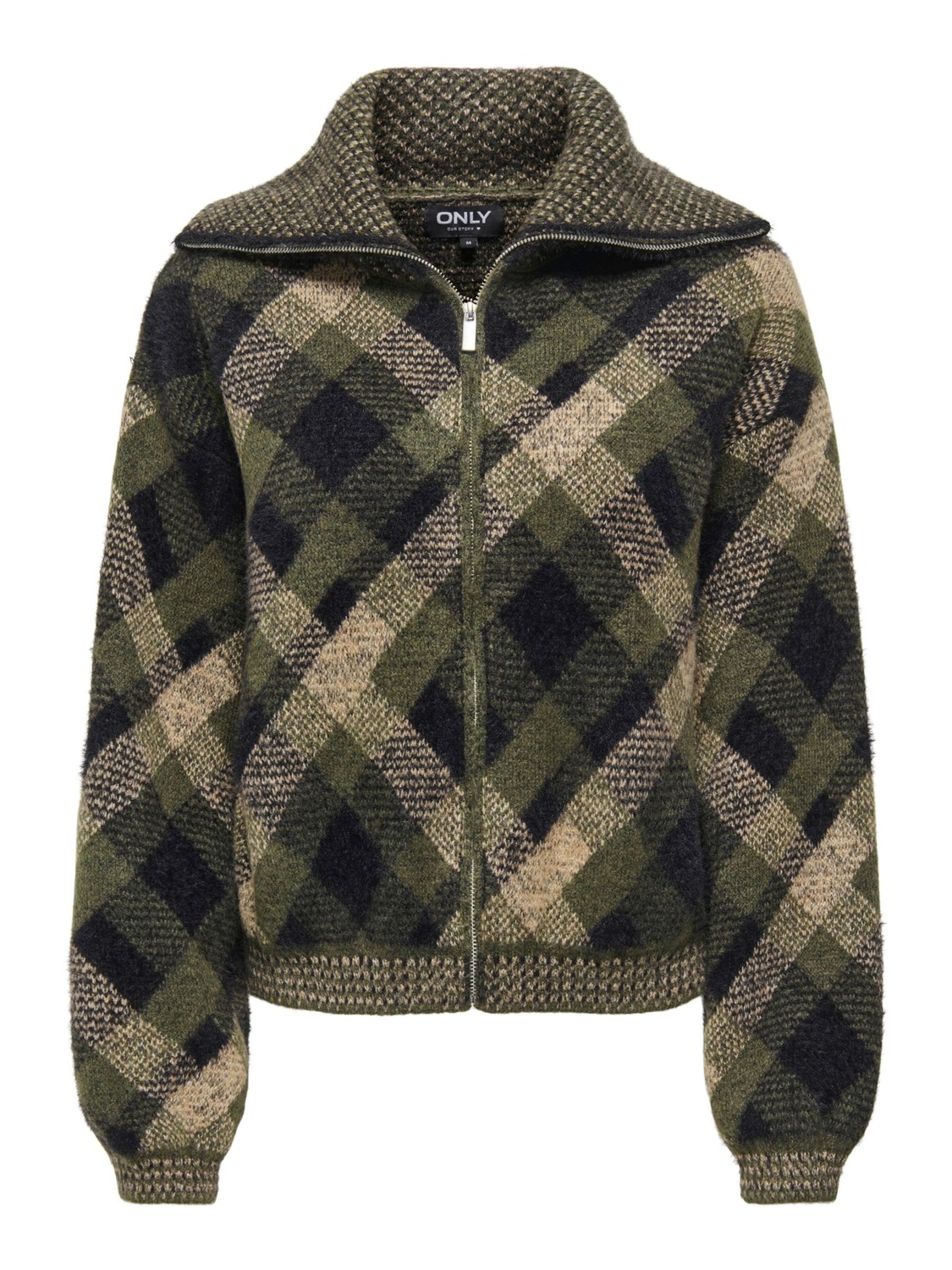 

ONLY Кардиган 'ONLMaroon' вязаный, цвет оливковый