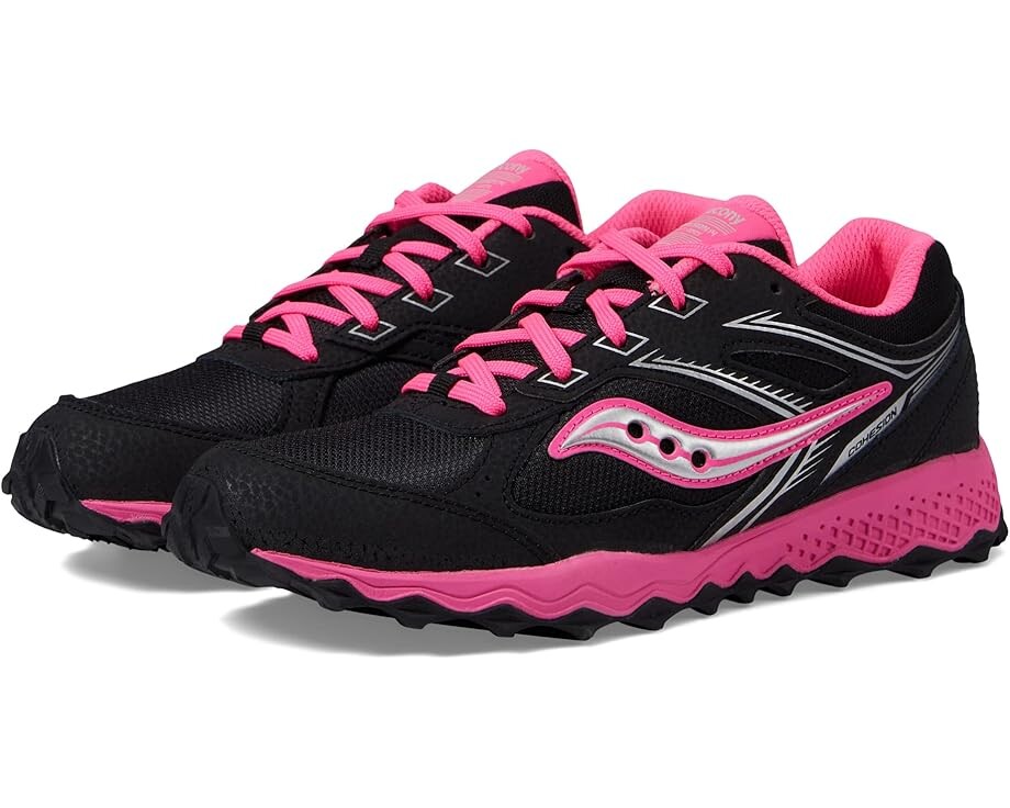 

Кроссовки Saucony Kids Cohesion TR14 LTT, цвет Black/Pink