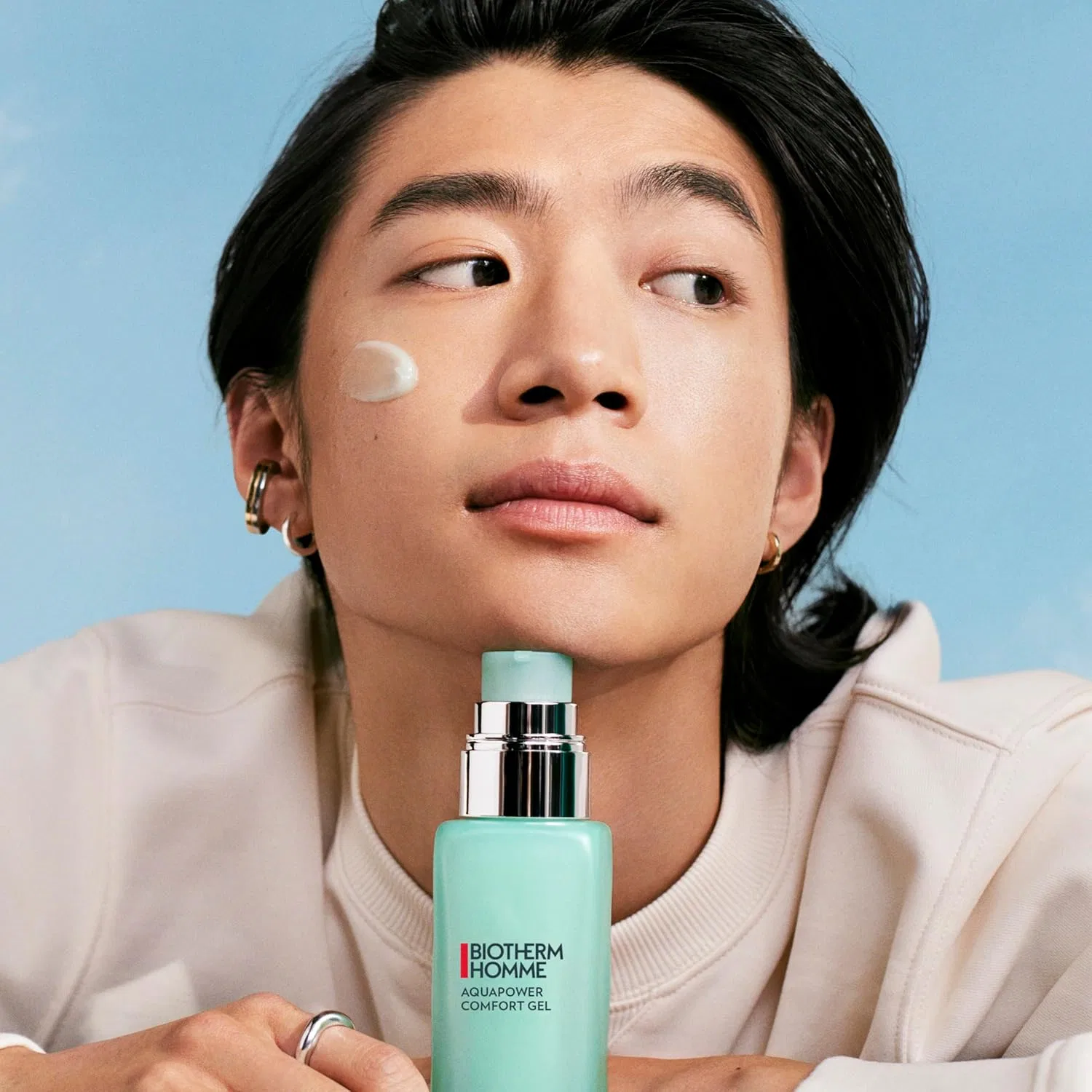 Гель для умывания Biotherm — Увлажняющий гель для лица Homme Aqua Power Comfort Gel, 75 мл — фото 4