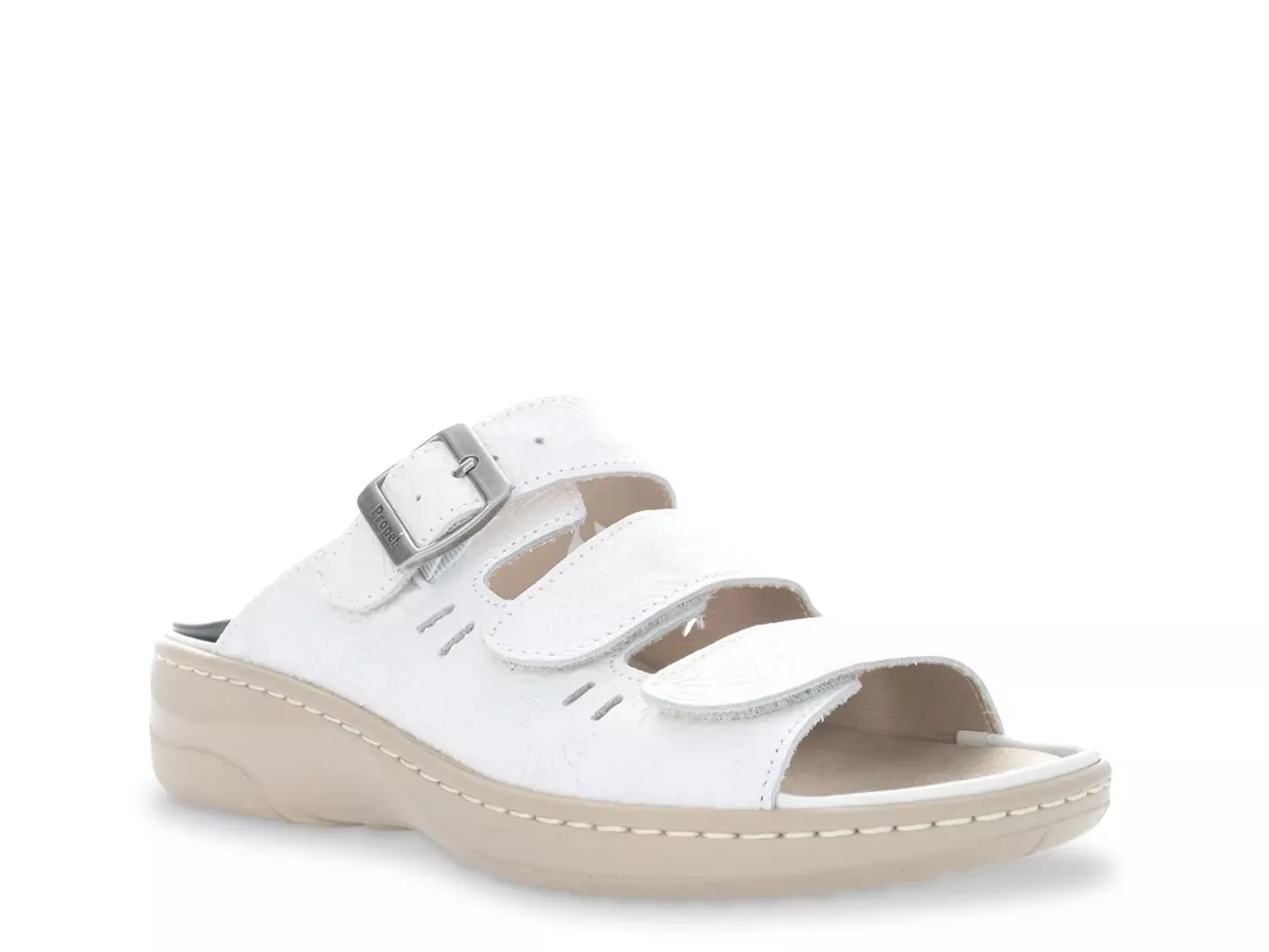 Сандалии Breezy Walker Slide Propet, White/Onyx