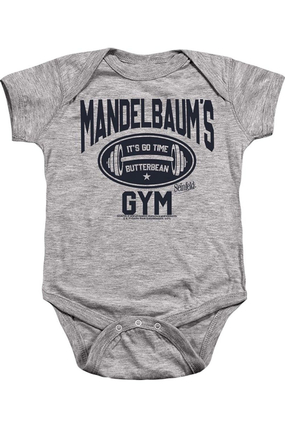 

Детский спортивный комбинезон "Мадельбаум" из сериала "Сайнфелд" Gildan, athletic heather