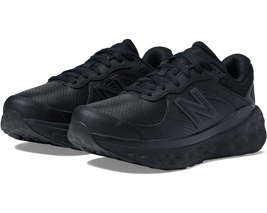 Кроссовки New Balance Fresh Foam X 840v1 Leather, цвет Black/Black