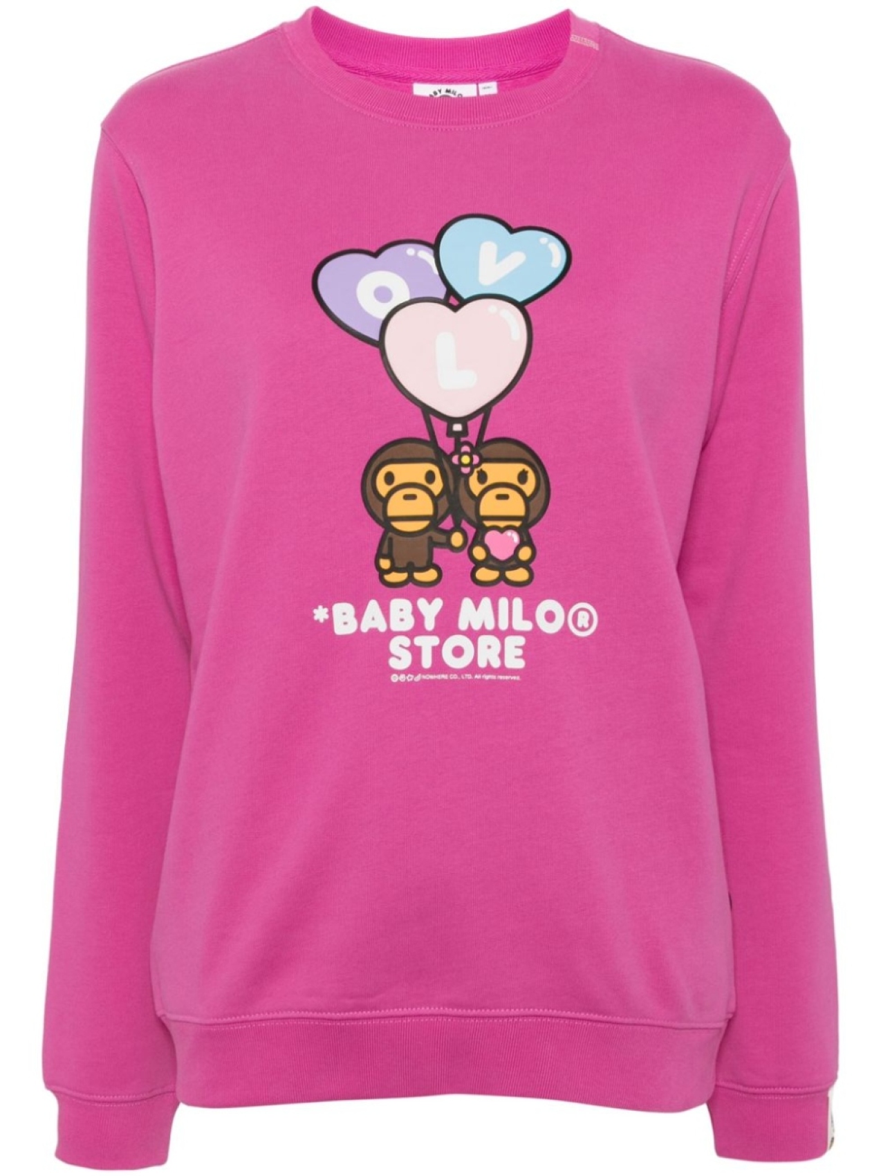 

*BABY MILO STORE BY *A BATHING APE толстовка Baby Milo, розовый