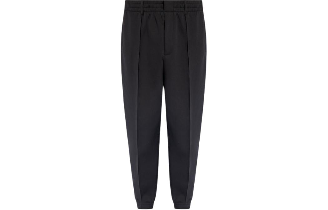 

Зауженные брюки Mid-Rise EMPORIO ARMANI, темно-синий