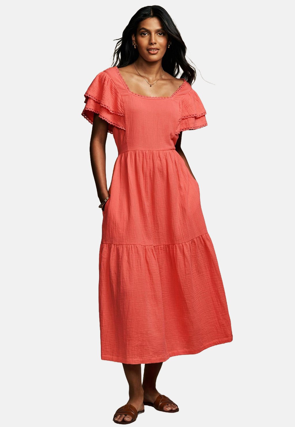 

Повседневное платье Laura Ashley, коралловый