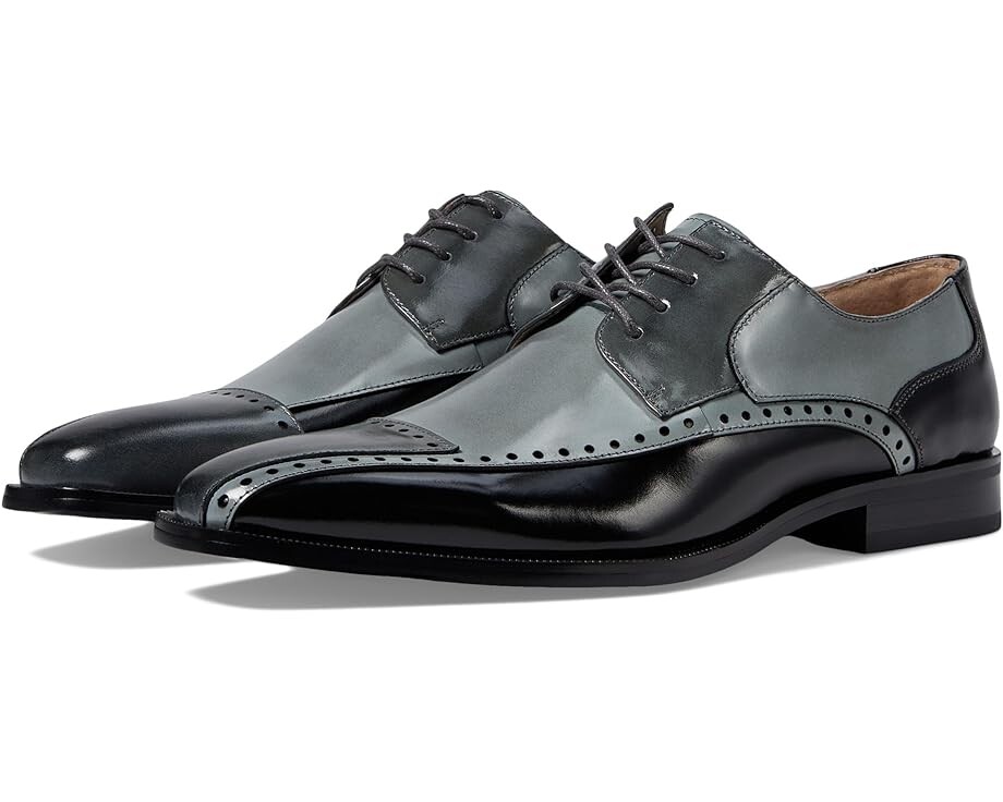 

Оксфорды Stacy Adams Plaza Cap Toe, цвет Black/Gray