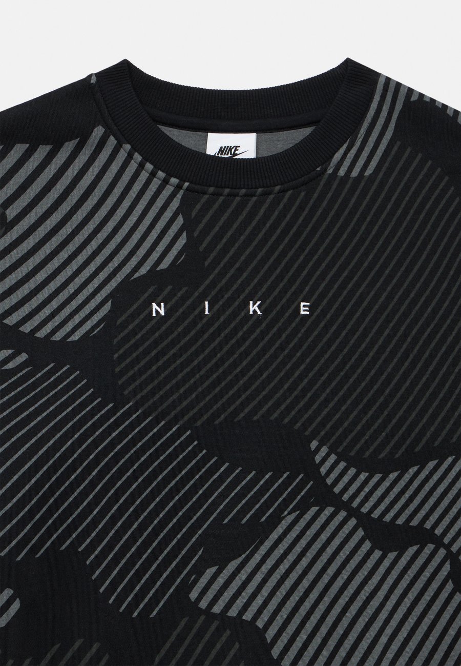 Толстовка Nike Sportswear CLUB CREW UNISEX, Black/White/Black — фото 3