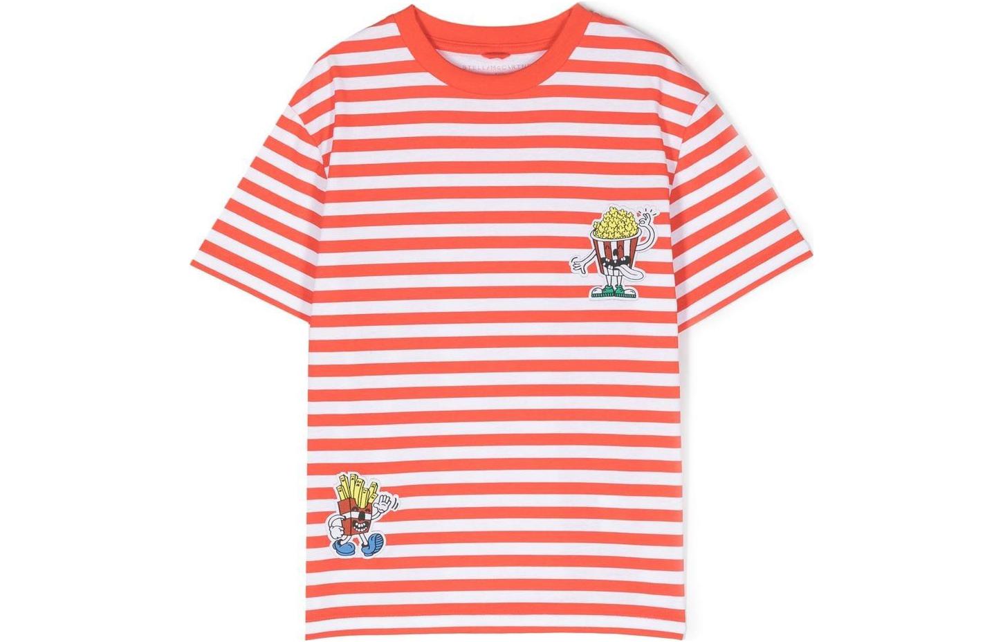 Stella McCartney Детская футболка красная Kids' — фото 3
