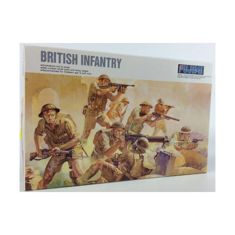 

Британская пехота, Fujimi Models - WWII (1:76)