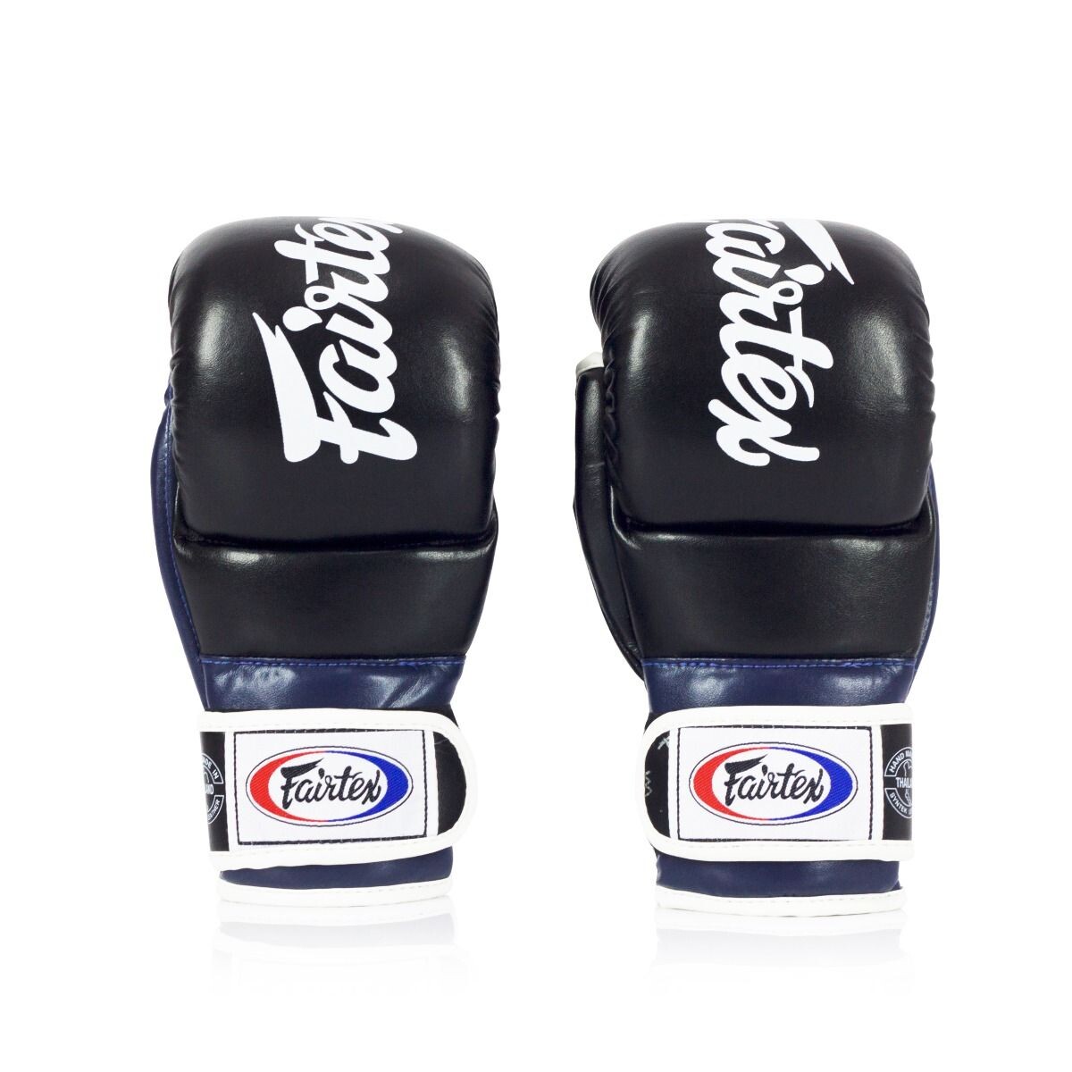 

Перчатки Fairtex Super Sparring Grappling Gloves, черный/синий