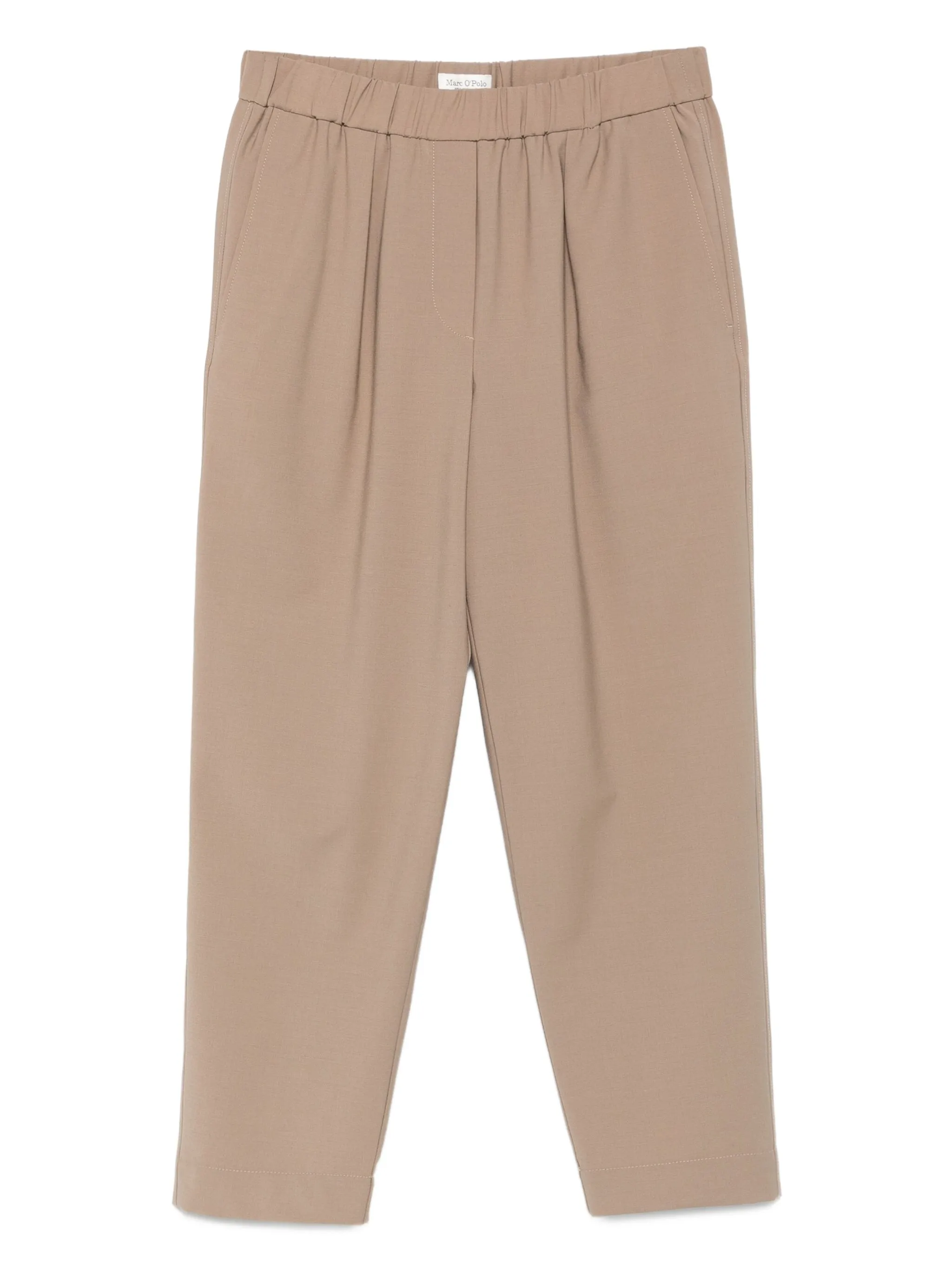 

Брюки со складками Marc O'Polo, коричневый
