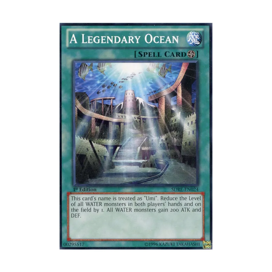 

CCG Легендарный океан (Общий), Yu-Gi-Oh - Structure Deck - Realm of the Sea Emperor - Singles