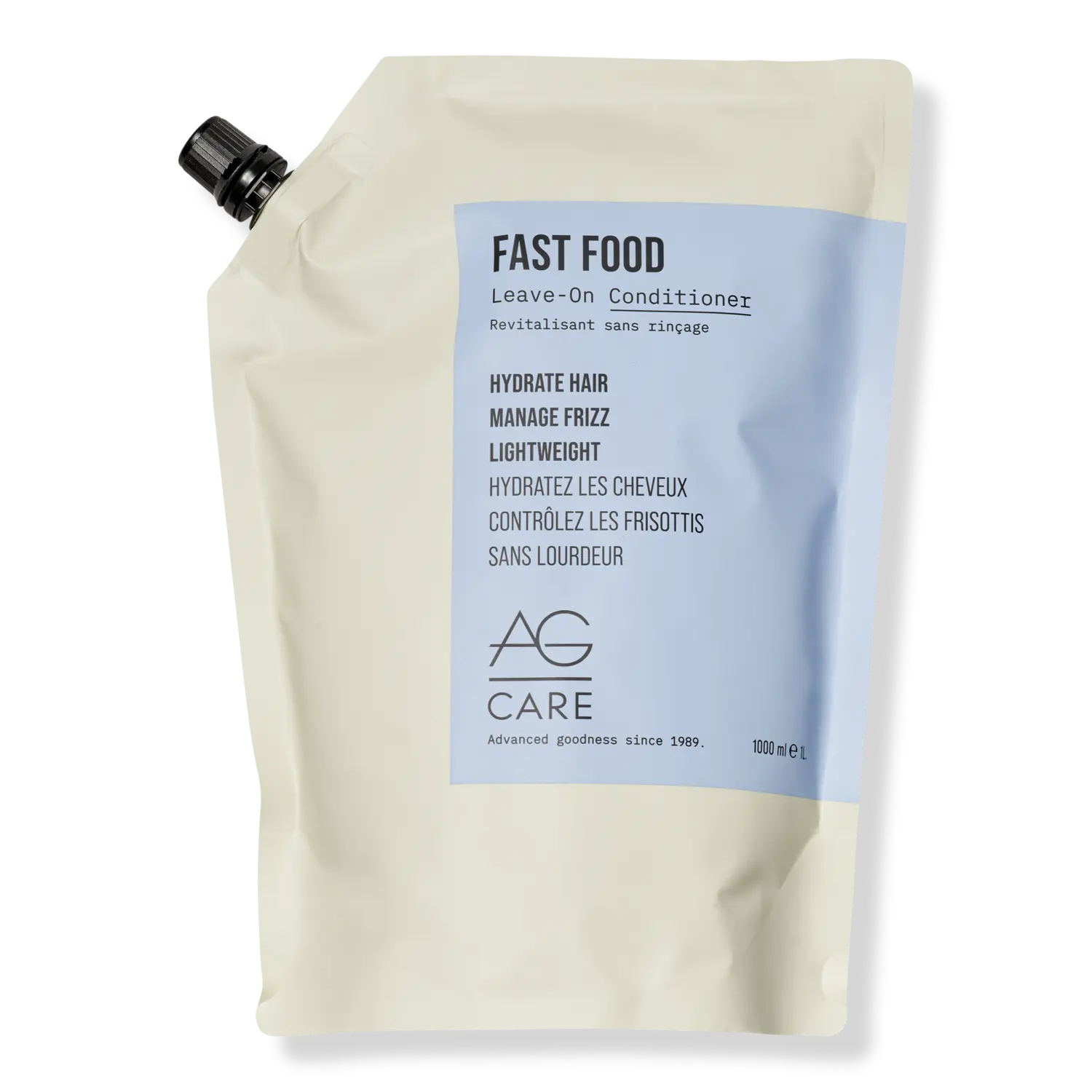 

Несмываемый кондиционер для волос в стиле фастфуда AG Care, 33.8 oz