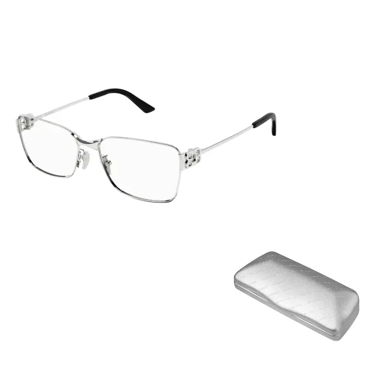 

Balenciaga Очки с прямоугольной оправой, Silver