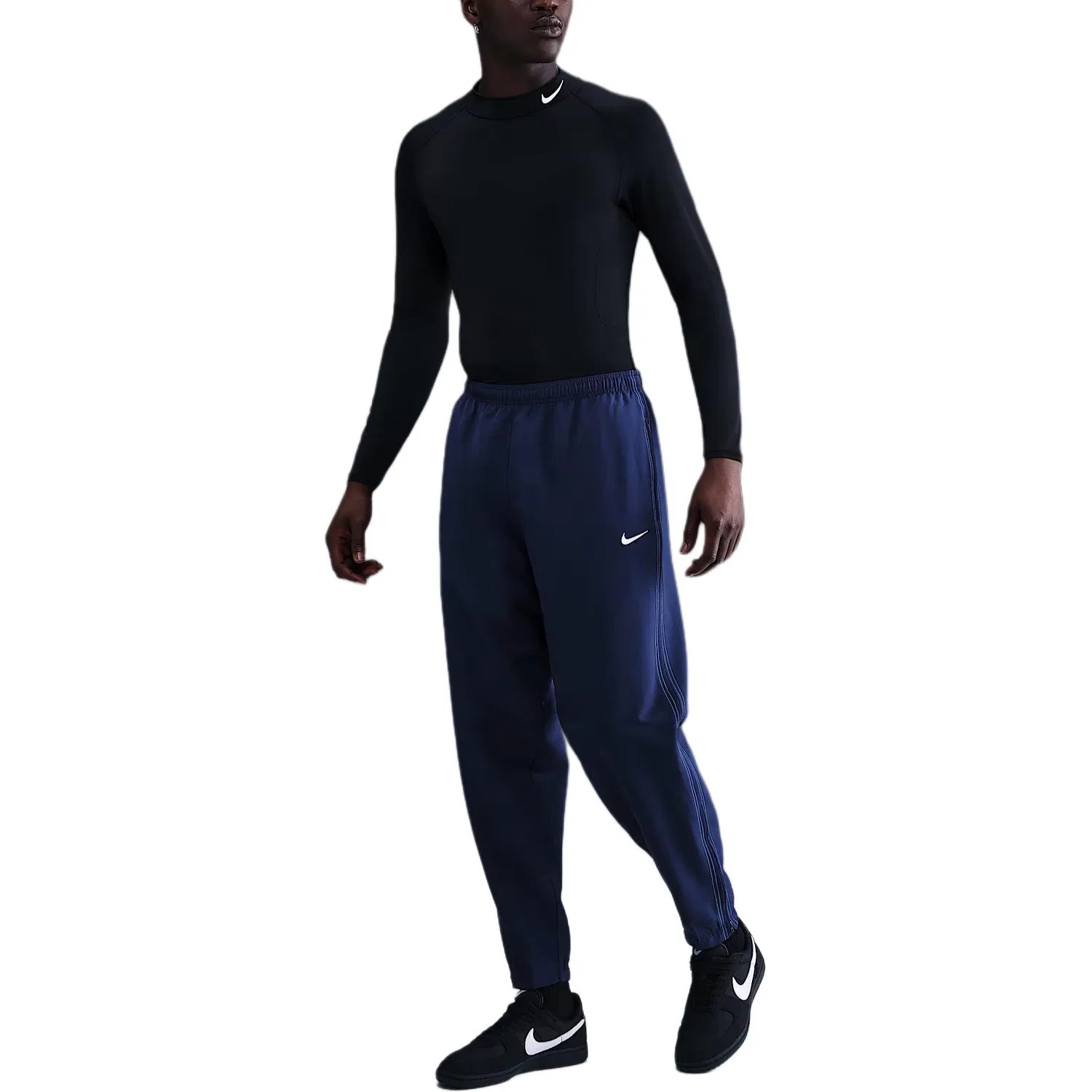 Спортивные штаны мужские Casual Pants Blue Moderate Sweatpants Nike