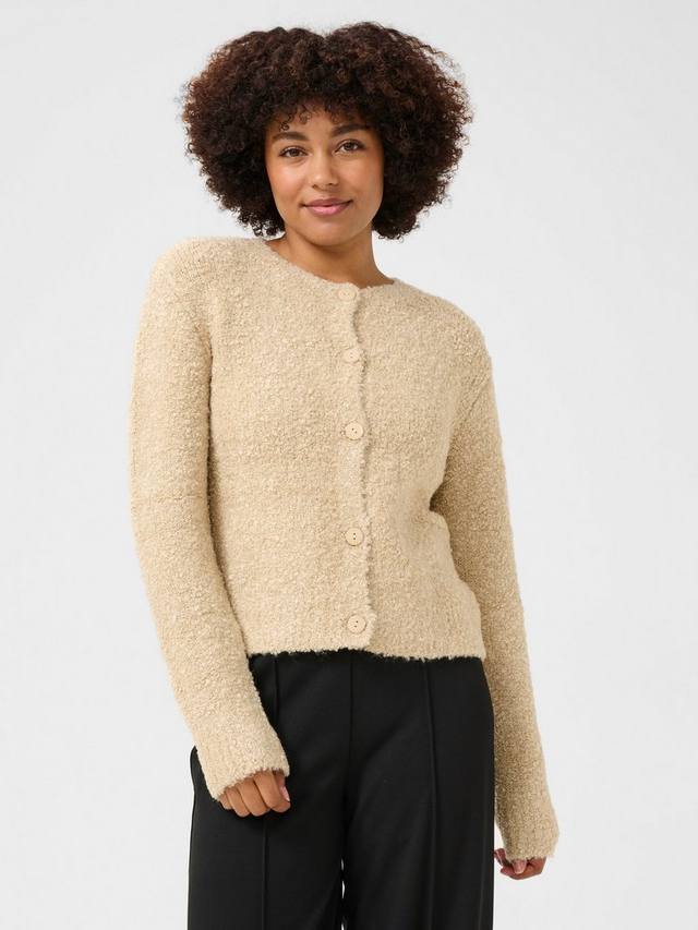 

Вязаный кардиган babbette boucle Soaked In Luxury, цвет Irish Cream
