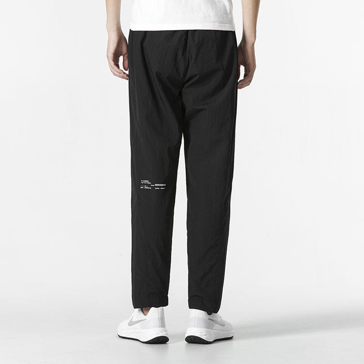 Спортивные брюки Men's Nike J 23E Woven Pant Solid Color Casual Knit Sports Pants/Trousers/Joggers Autumn Black DQ8067-010 — фото 4