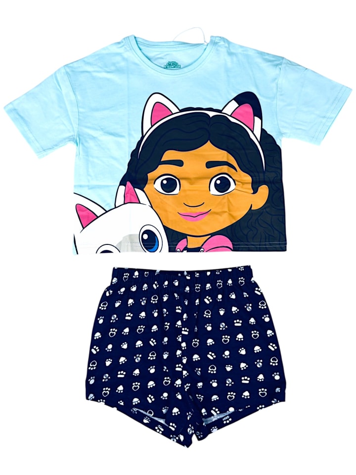 

Пижама Gabby's Dollhouse, светло-синий