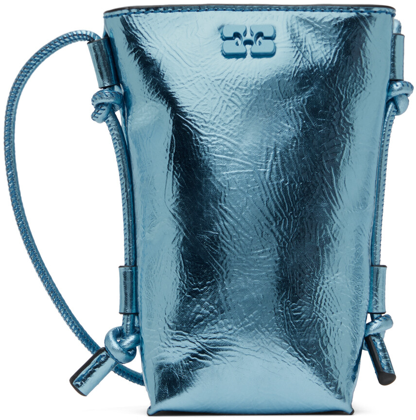 

Синяя сумка Bou Crossbody GANNI