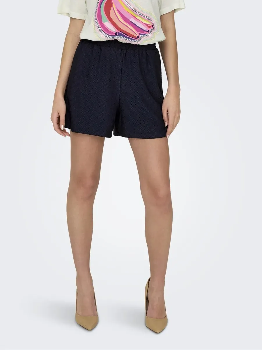 

ONLY Шорты "ONLSANDRA SHORTS CS JRS", цвет Night Sky