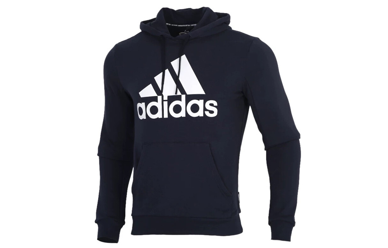 

Толстовка мужская темно-синяя Adidas, темно-синий