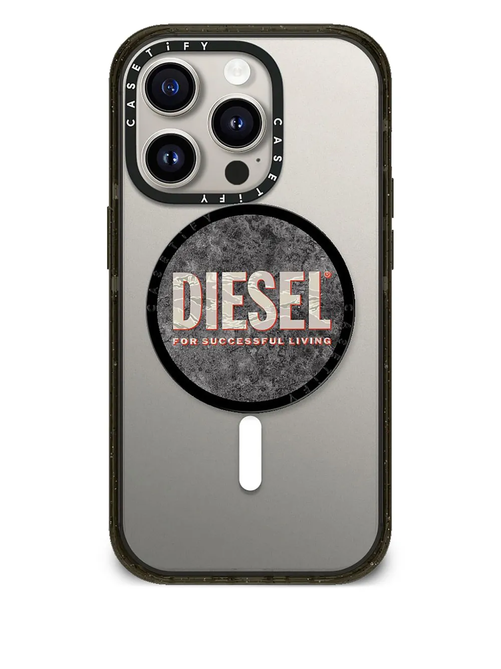 

Подставка для телефона с логотипом из коллаборации с CASETiFY Diesel, коричневый