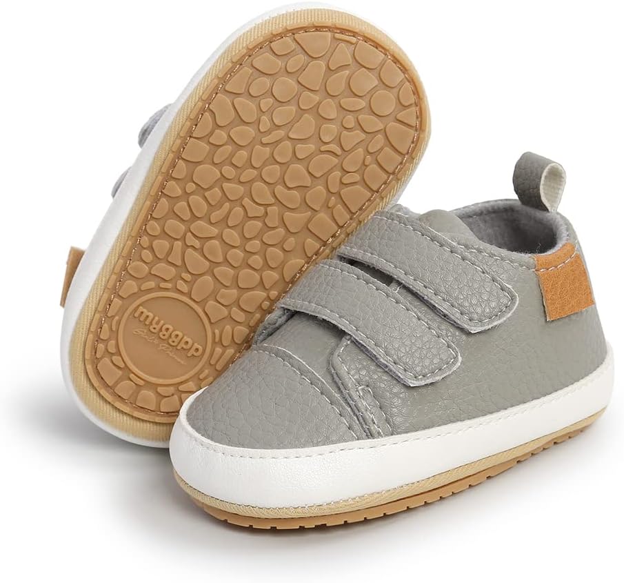 

SOFMUO Высокие кеды для малышей, мальчиков и девочек, из искусственной кожи с мягкой подошвой из резины, мокасины для новорожденных, оксфорды, лоферы, противоскользящие туфли для малышей, свадебная и школьная обувь