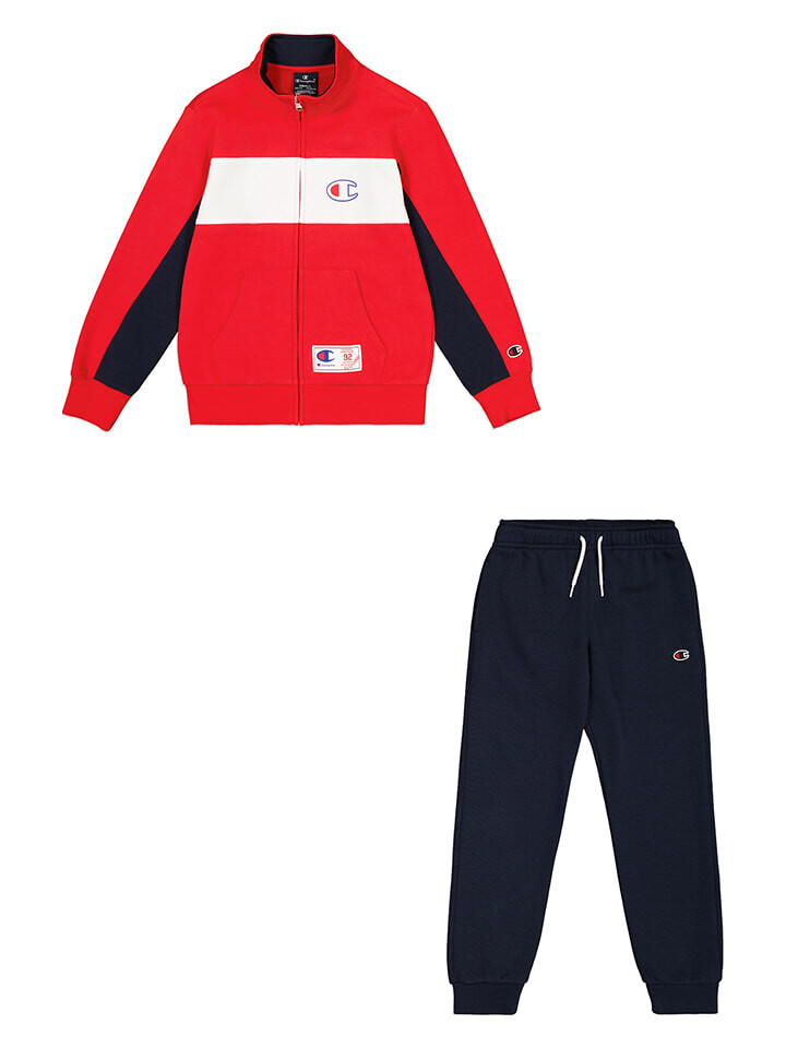 

Спортивная куртка Champion 2tlg. Outfit, цвет Dunkelblau/Rot