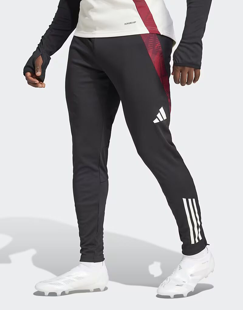 

Тренировочные брюки Adidas performance Manchester United Tiro 24 черного цвета