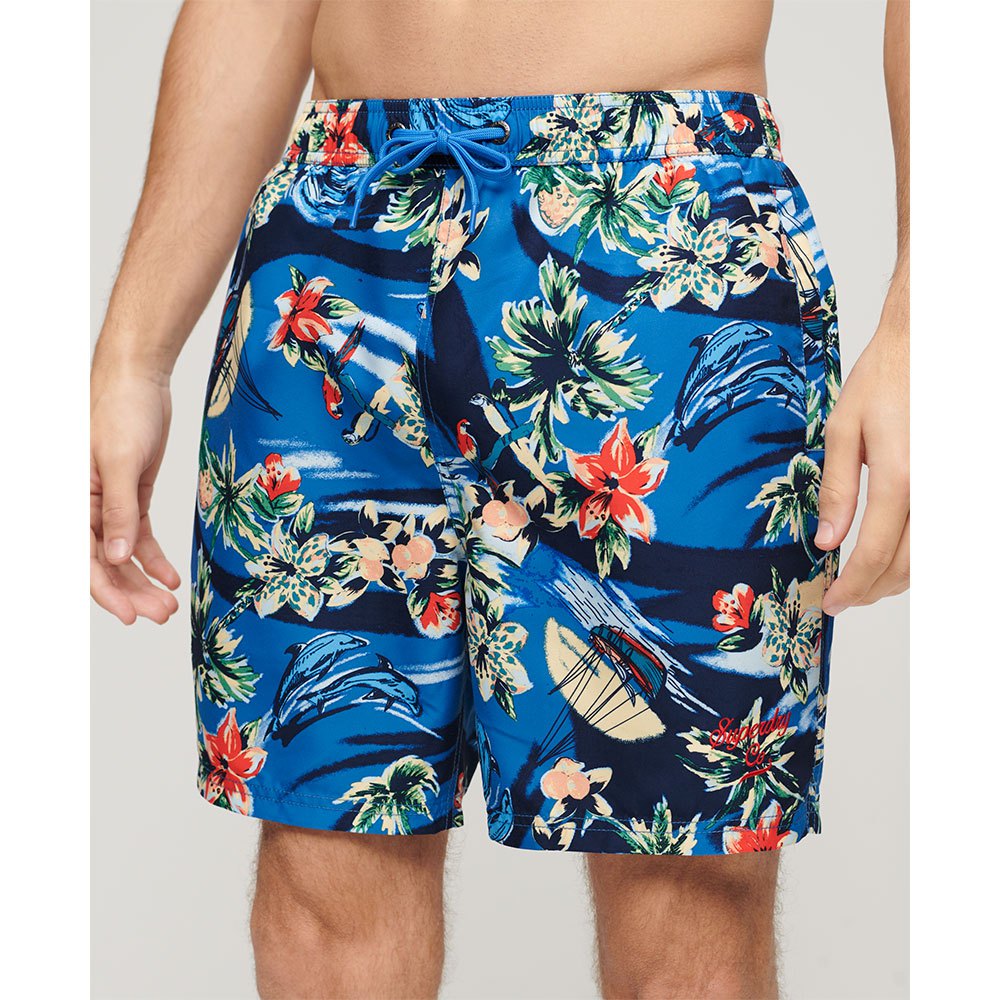 

Шорты для плавания Superdry Hawaiian Print 17´´ Swimming Shorts, Разноцветный