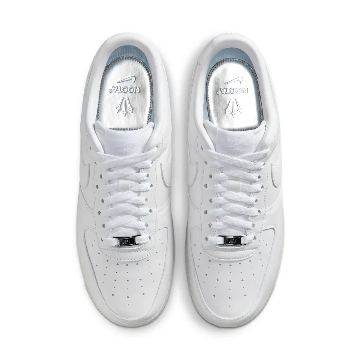 Мужские низкие кроссовки NOCTA Air Force 1 Nike, белый — фото 4