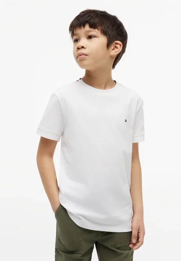 Футболка Tommy Hilfiger Tape Detail Basic, белый