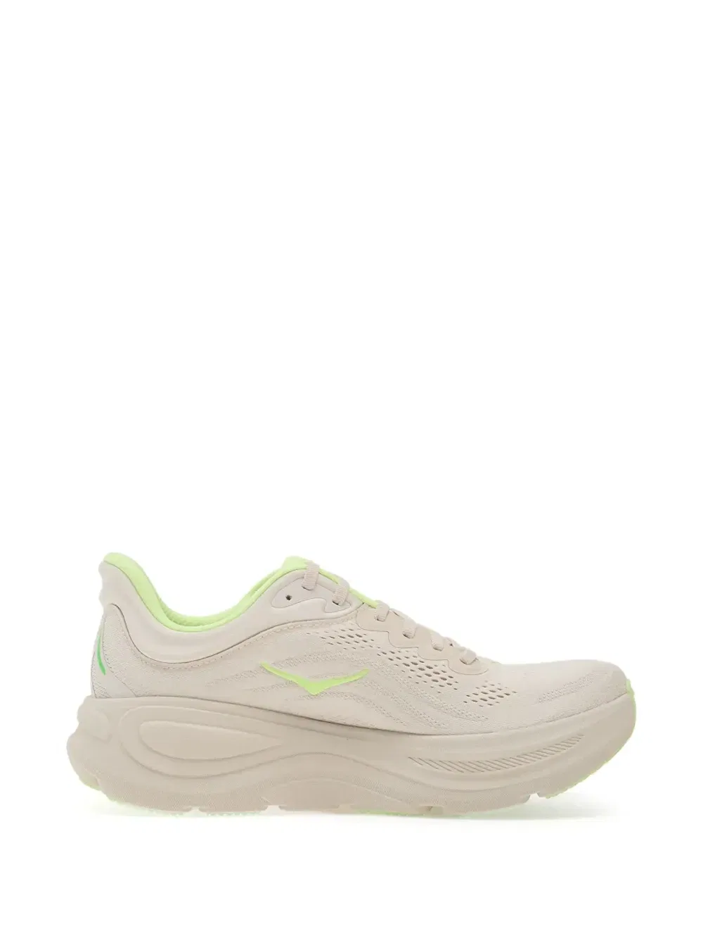 Кроссовки Bondi 9 с перфорацией HOKA, бежевый