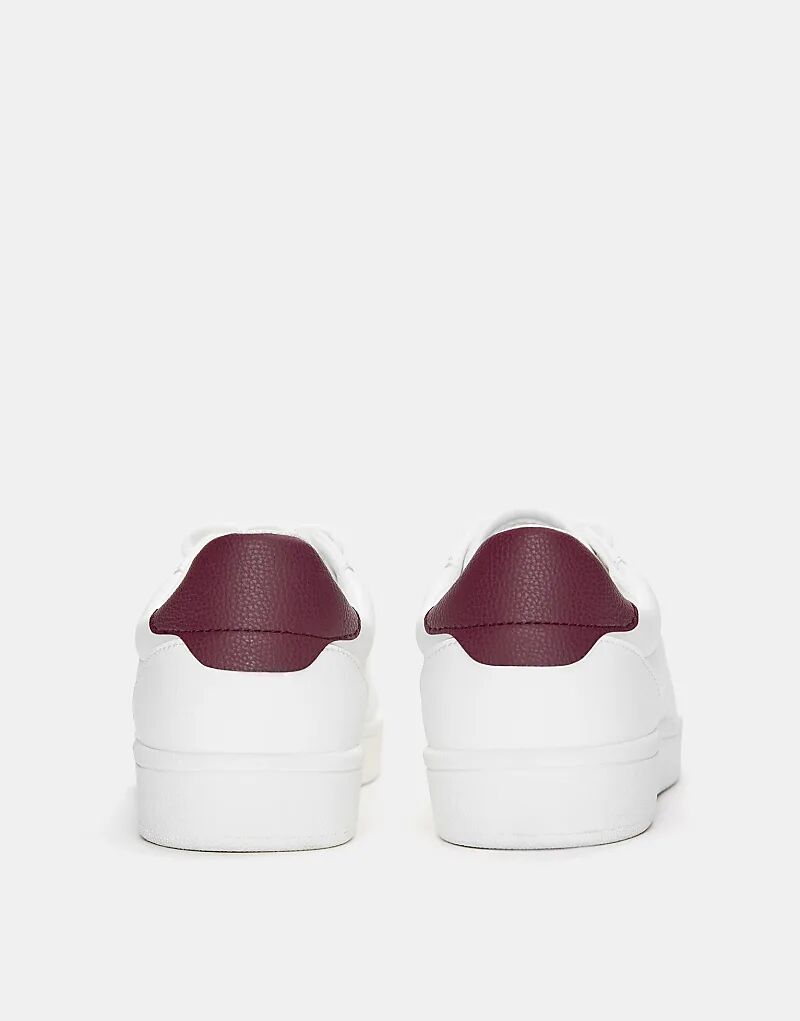 Кроссовки Pull&Bear белого цвета — фото 2