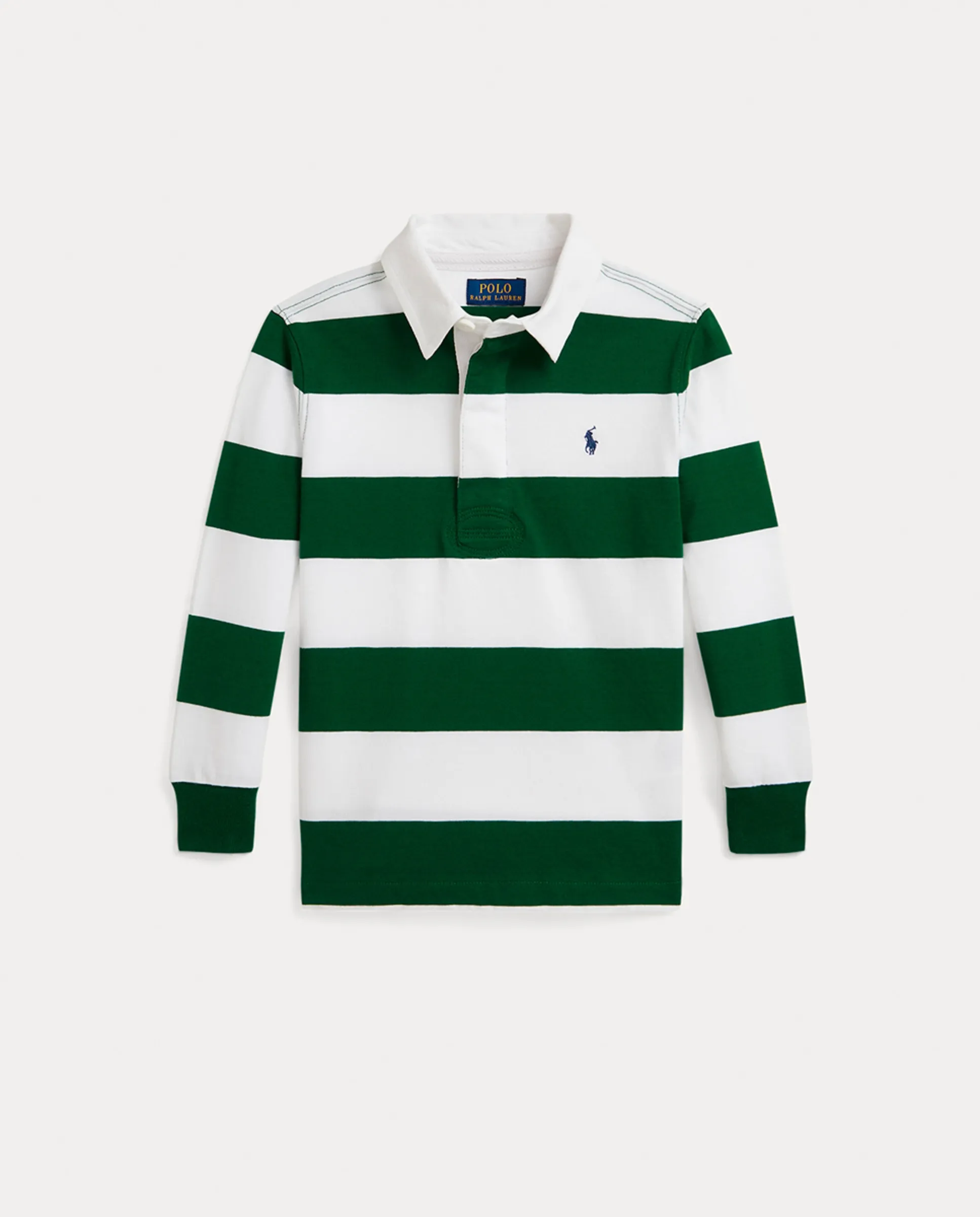 

Детский хлопковый регбийный поло Polo Ralph Lauren, многоцветный