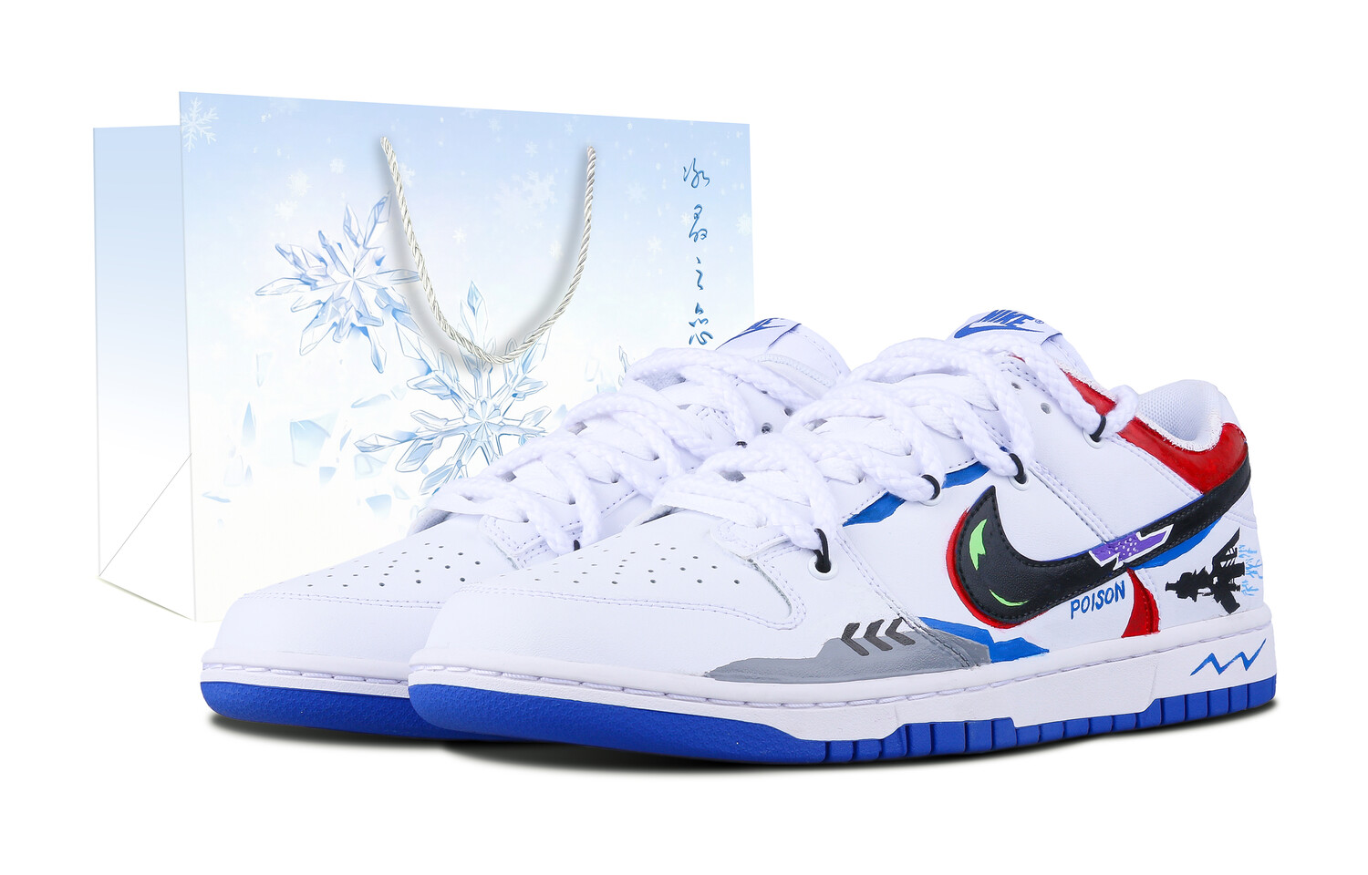

Мужские кроссовки для скейтбординга Nike Dunk, White