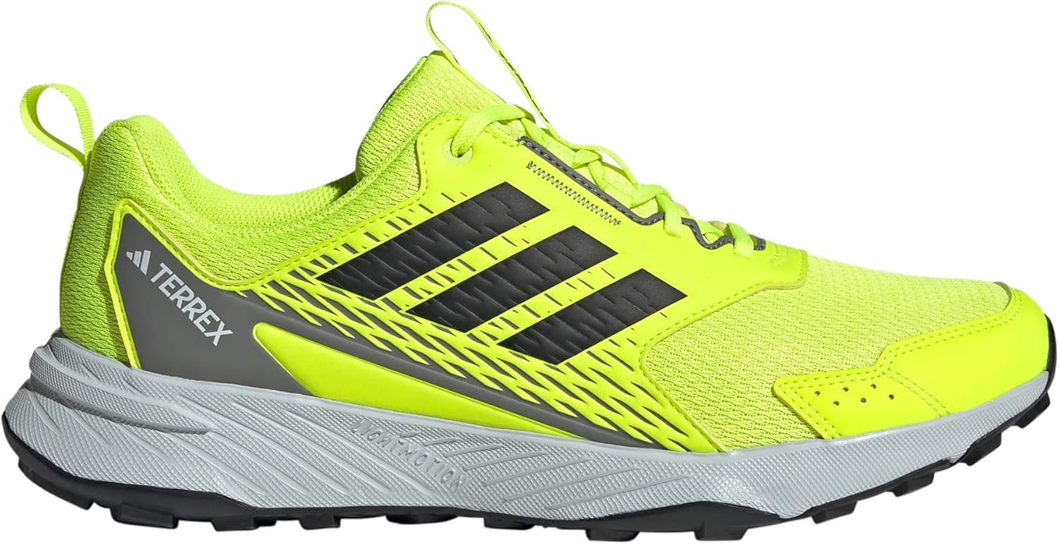 Мужские кроссовки Adidas Terrex Tracefinder для трейлраннинга, черный/серый — фото 4