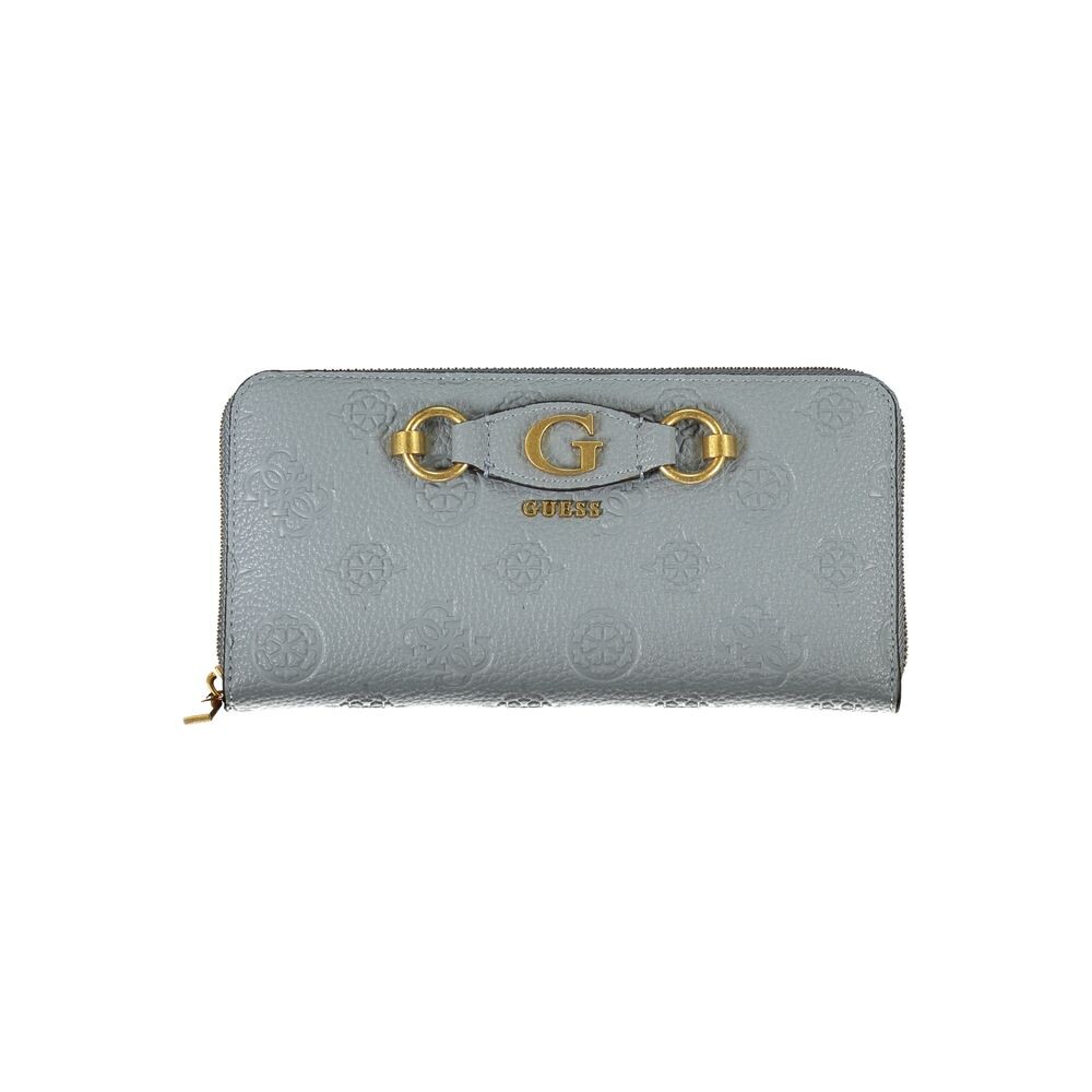 

Шикарный светло-голубой кошелек IZZY с контрастными деталями Guess Shoes
