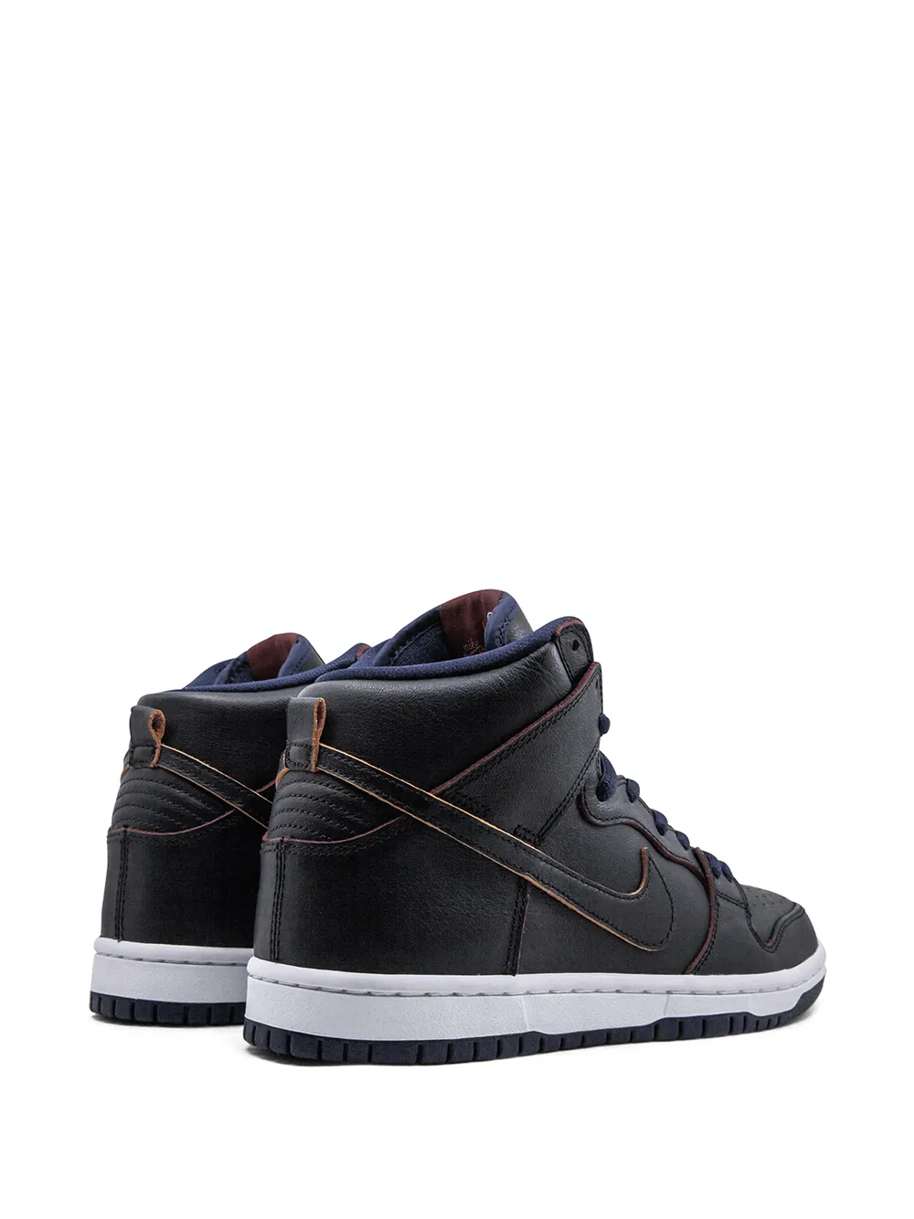 Кроссовки SB Dunk High Pro NBA Nike, черный — фото 3