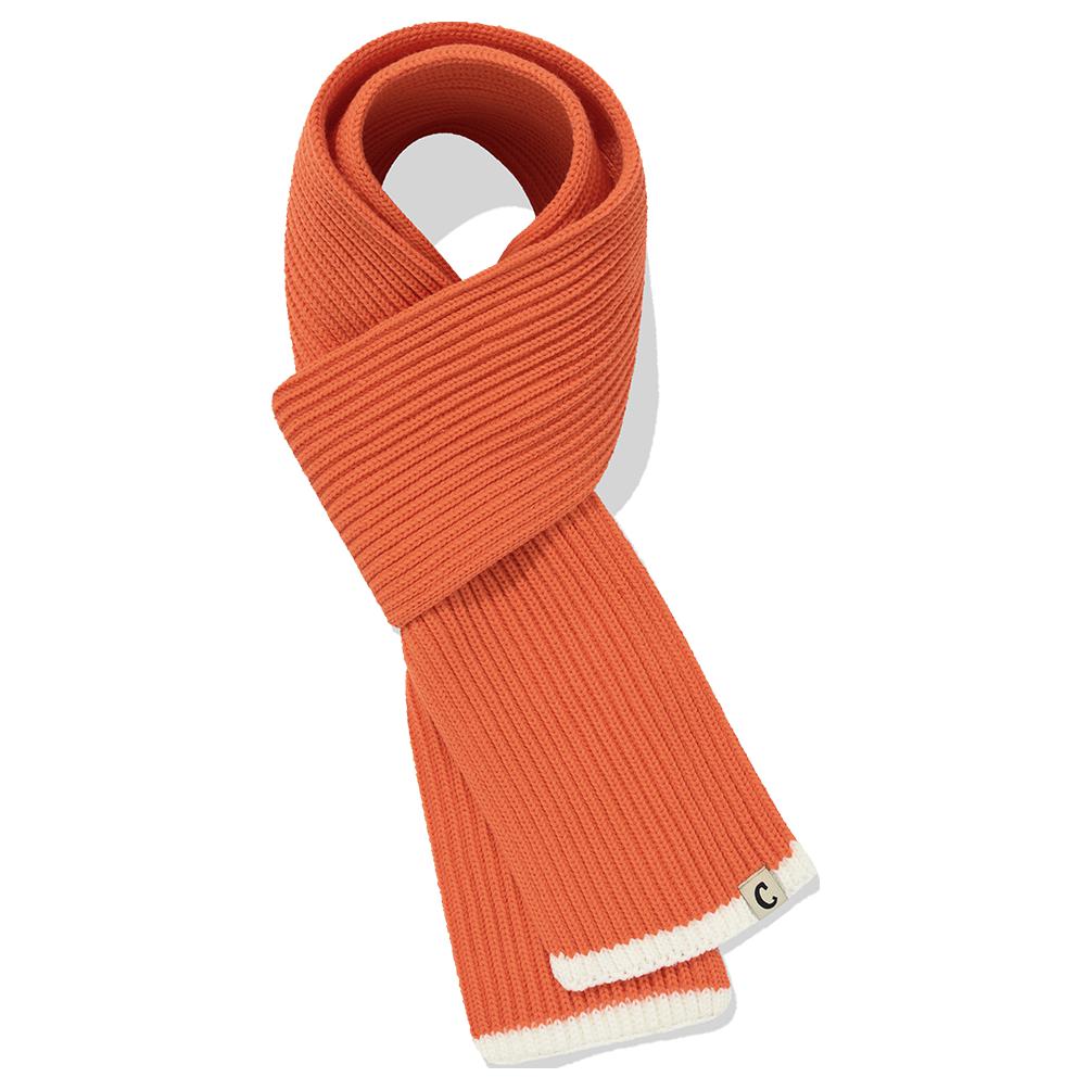 

COVERNAT Акриловый вязаный шарф унисекс красный, Red