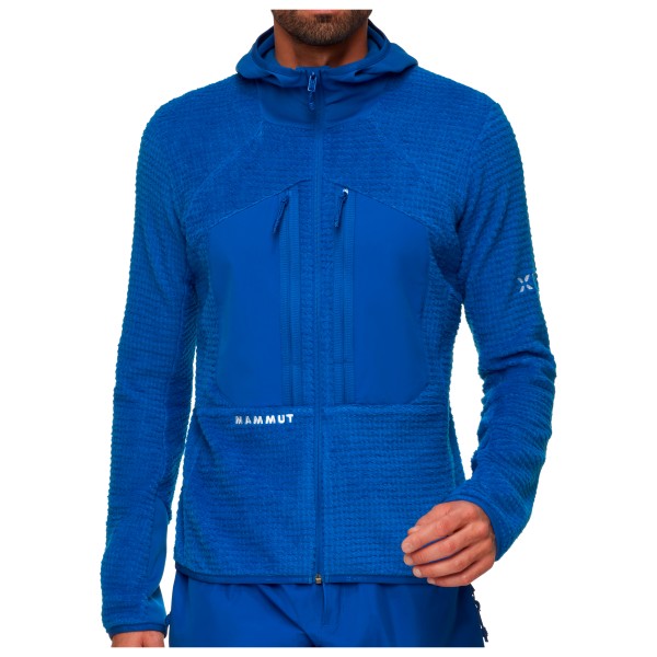 

Куртка Eiger North Face Pro Midlayer Air с капюшоном - флисовая куртка Mammut, синий